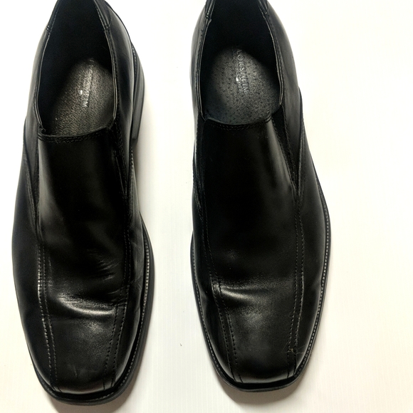 Florsheim Black Leather Loafers Men's Size 13D - Picture 1 of 13